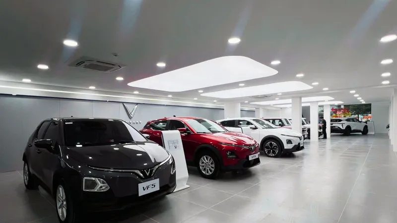 Các dòng xe điện Vinfast có doanh số ấn tượng tại thị trường Việt Nam