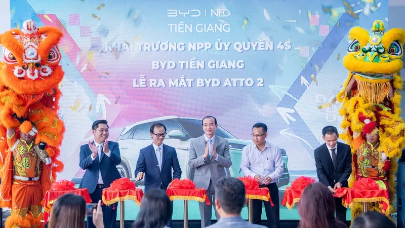BYD khai trương showroom 4S lớn nhất tại tỉnh Đồng Tháp