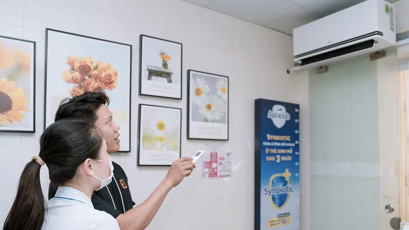 LG DUALCOOL AI Air là thế hệ điều hòa mới và cao cấp được LG trang bị trí tuệ nhân tạo thấu cảm.