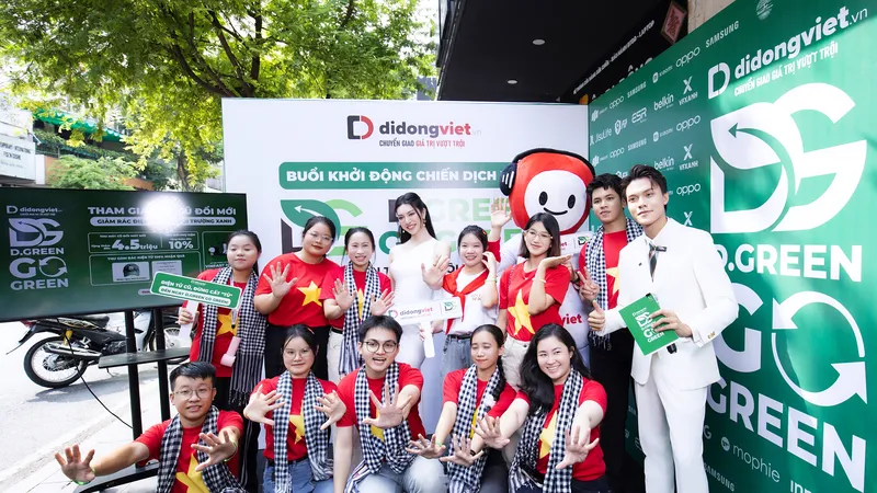 Phát động chiến dịch D.Green Go Green nhằm giảm rác thải điện tử
