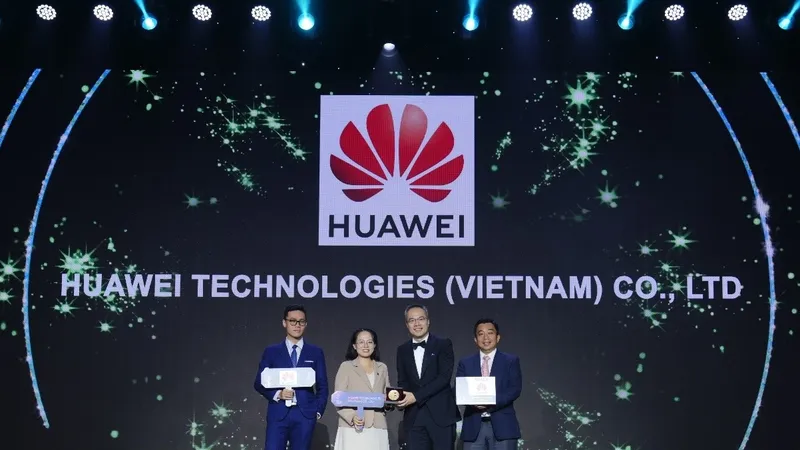 Huawei Vietnam nhận giải thưởng “Nơi làm việc tốt nhất châu Á"