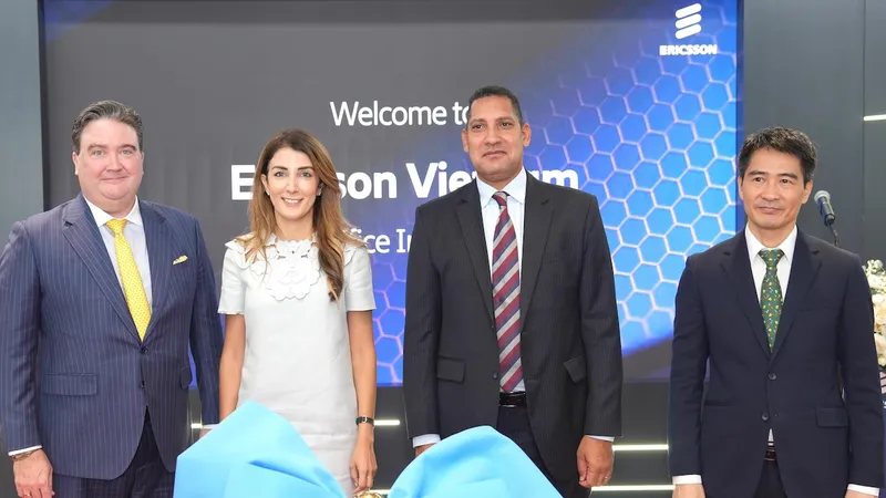 Ericsson đánh dấu một dấu mốc quan trọng tại Việt Nam qua sự kiện khai trương văn phòng mới tại Hà Nội.