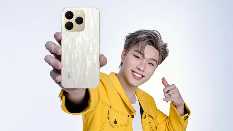Ca sĩ Dương Domic và realme 15 Series