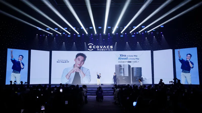 ECOVACS x Đại sứ thương hiệu đầu tiên của hãng tại Việt Nam Sơn Tùng M-TP: Cùng biến không gian sống trở thành một sân khấu tỏa sáng