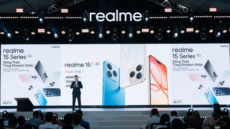 realme 15 Series đã được ra mắt tại TPHCM