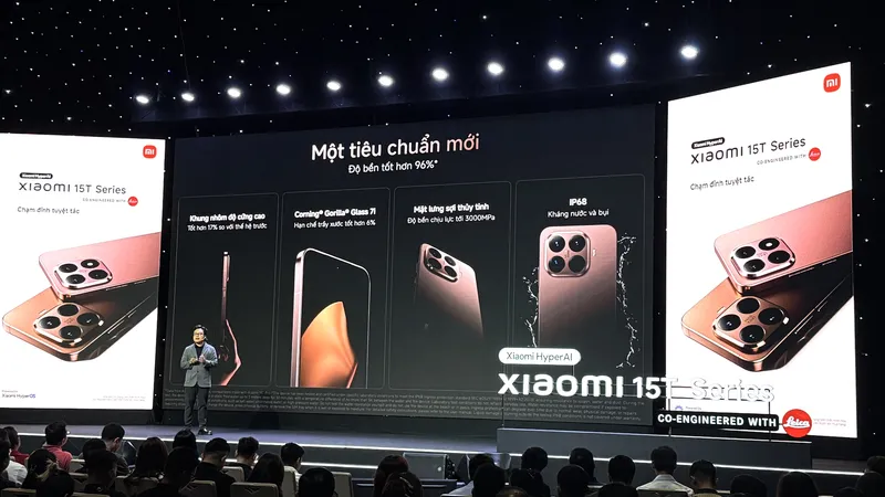 Xiaomi 15T Series đã được ra mắt tại TPHCM
