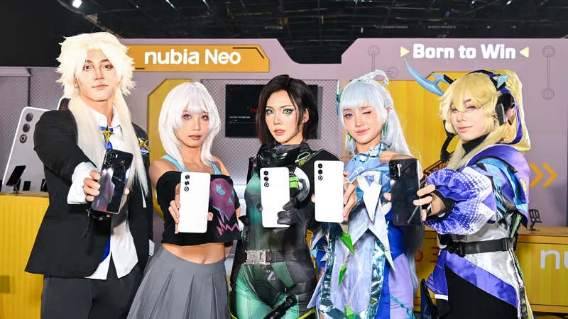 nubia NEO 3 GT 5G là smartphone chuyên cho người chơi game