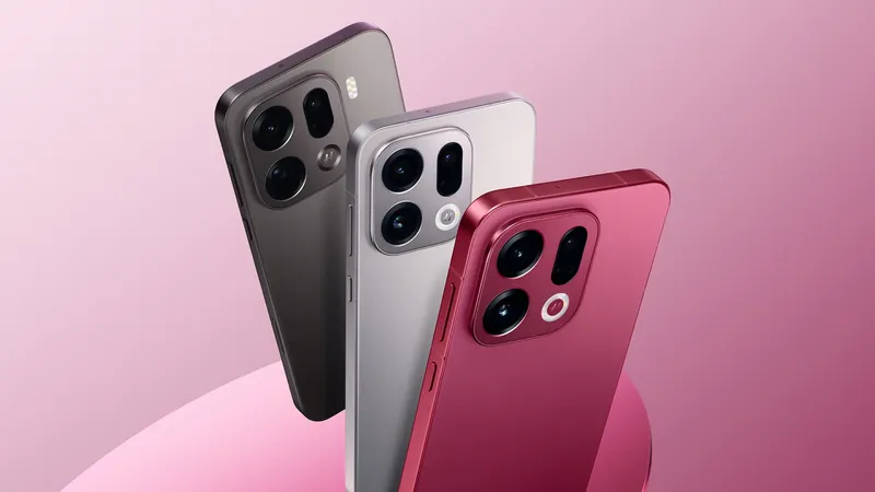 OPPO Find X9 Series với các màu sắc trẻ trung