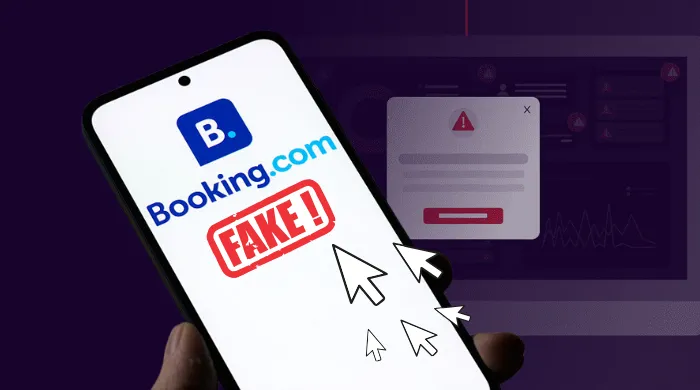 Nền tảng Booking.com là một trong những đích ngắm của ClickFix