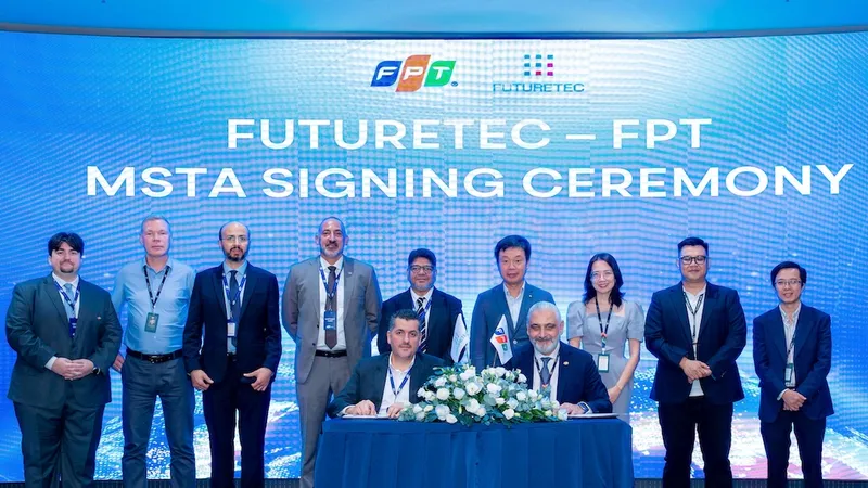 FPT kết thỏa thuận hợp tác với FutureTEC