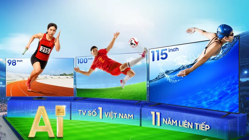 Samsung cũng giới thiệu dòng TV cực đại lên đến 115 inch
