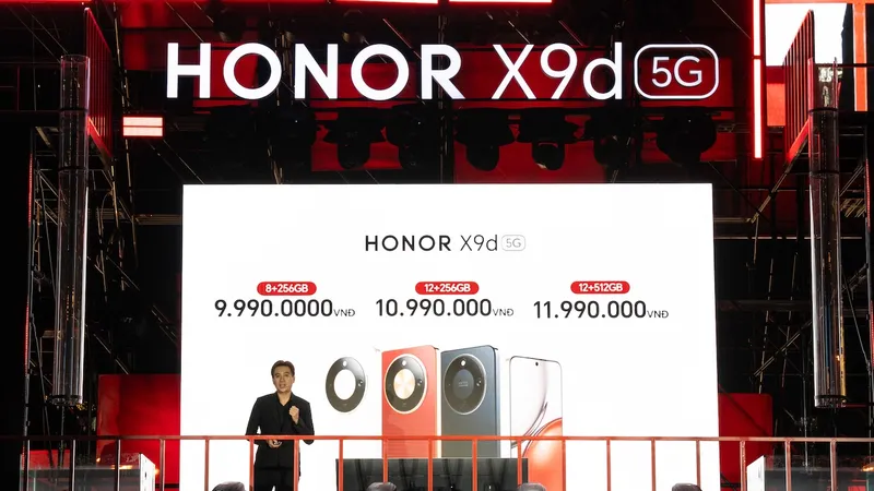 HONOR X9d với mức giá dễ tiếp cận với người tiêu dùng
