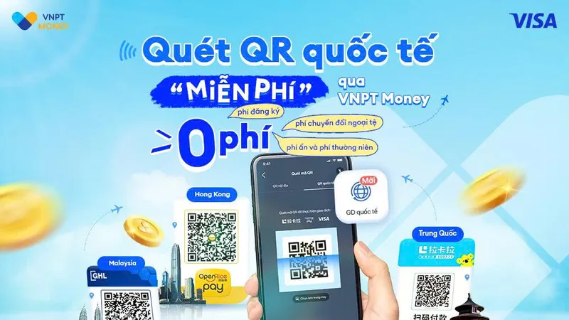 Tính năng Giao dịch quốc tế đặc biệt hữu ích với người Việt đi du lịch, công tác hay học tập ở nước ngoài