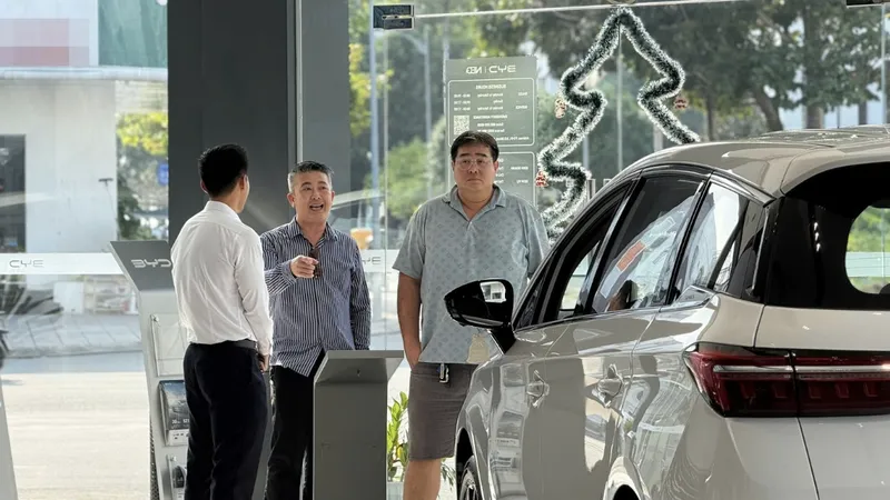 Xe BYD Seal 5 DM-i được người dùng quan tâm