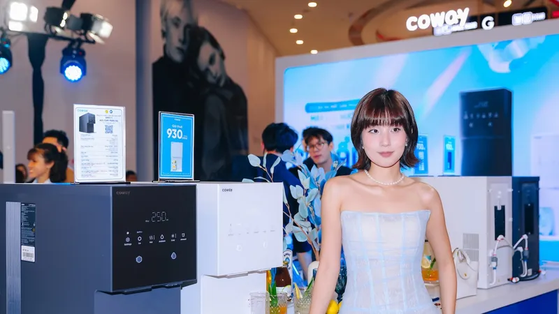 Máy lọc nước và làm đá Coway AIS nhỏ gọn và thông minh