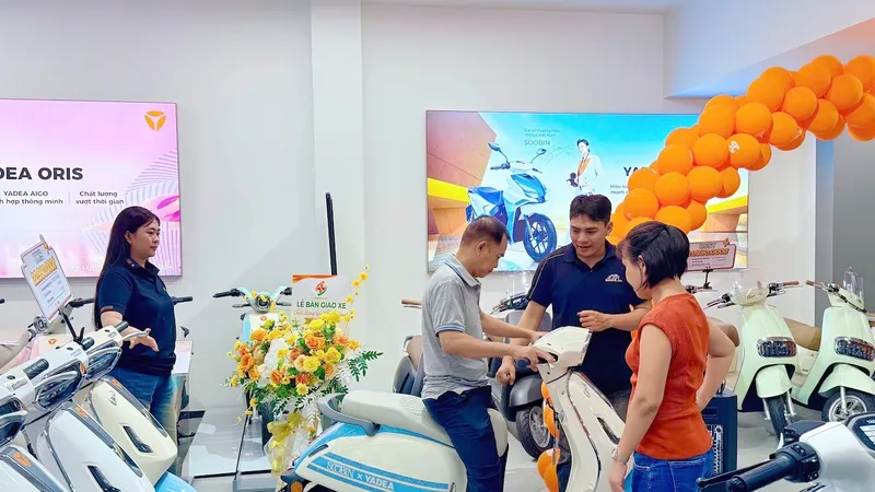 Yadea đã tạo ra lợi thế cạnh tranh khác biệt khi tích hợp các nền tảng công nghệ tiên tiến