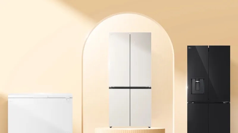  Dòng tủ lạnh mới của LG