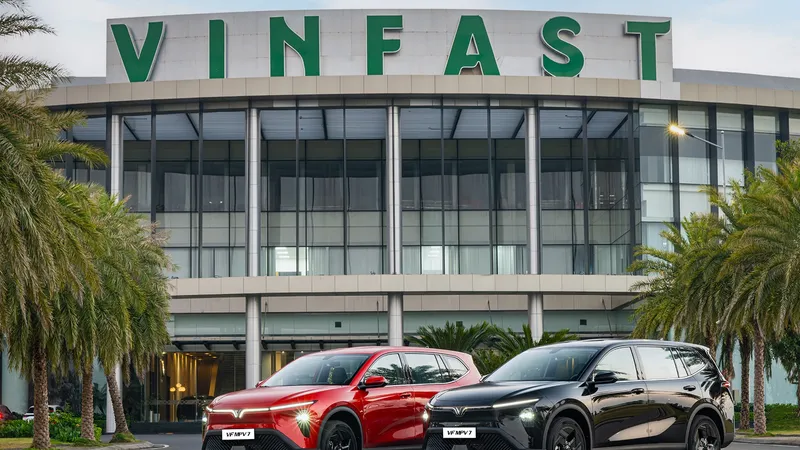 VF MPV 7 là phiên bản cao cấp của Limo Green