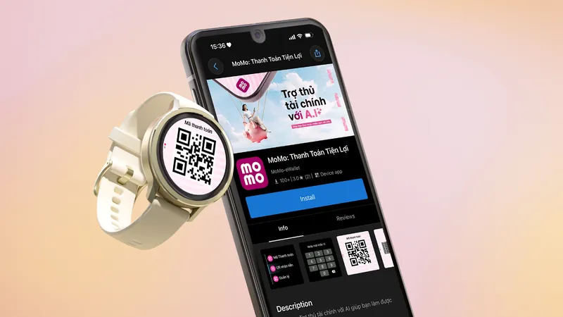 Garmin đã hợp tác cùng MoMo để đưa thanh toán một chạm lên đồng hồ thông minh của hãng này.