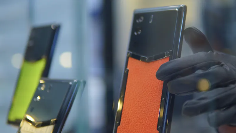 Mỗi chiếc smartphone của Vertu là một “tác phẩm nghệ thuật” được chế tác thủ công tinh xảo