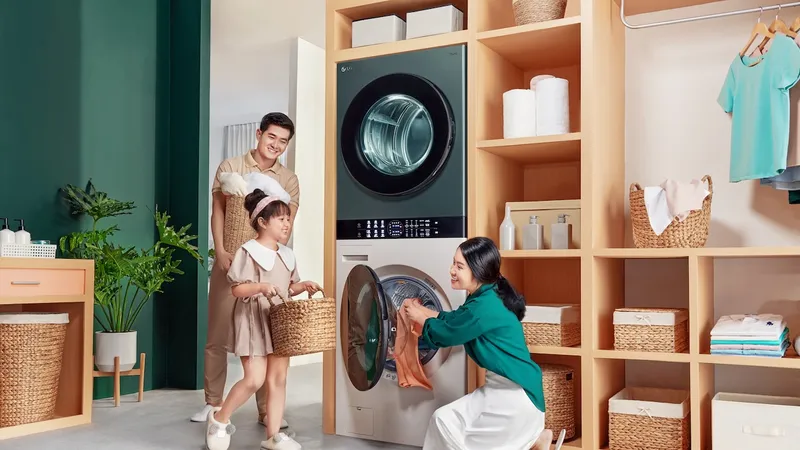 Sản phẩm của LG đã có mặt trong rất nhiều gia đình tại Việt Nam