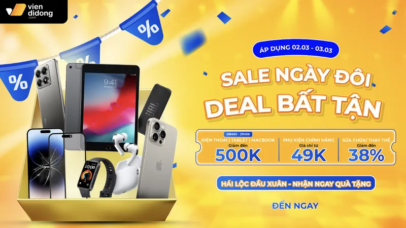 Nhiều ưu đãi đặc biệt tại Viện Di Động