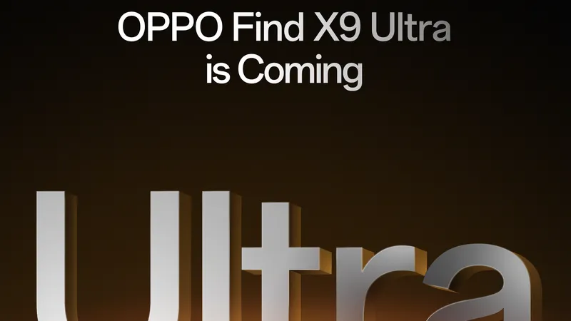 OPPO chính thức công bố Find X9 Ultra sẽ ra mắt trên toàn cầu