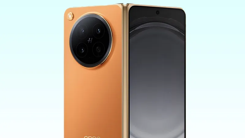 OPPO Find N6 với tùy chọn màu cam bắt mắt