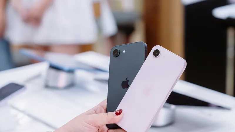 iPhone 17e với thiết kế nhỏ gọn 