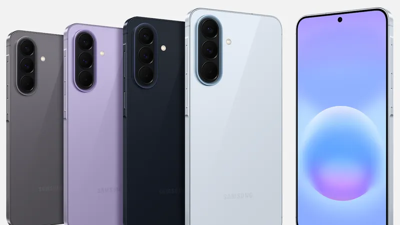 Galaxy A57 5G với màu sắc trẻ trung