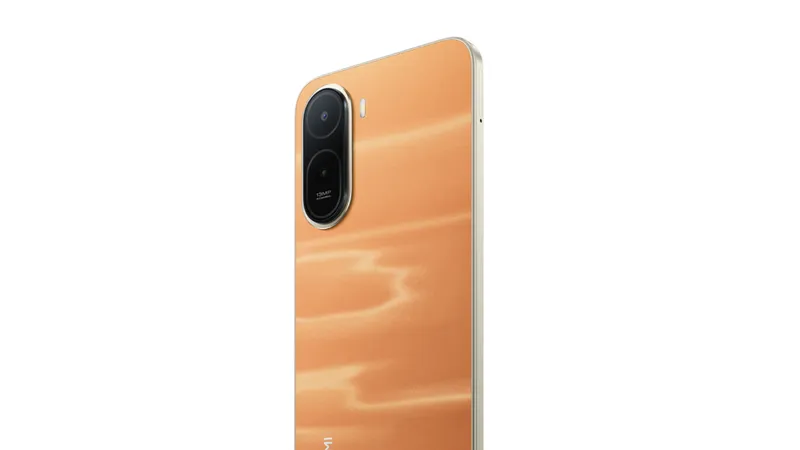 REDMI A7 Pro với màu cam hoàng hôn ấn tượng.