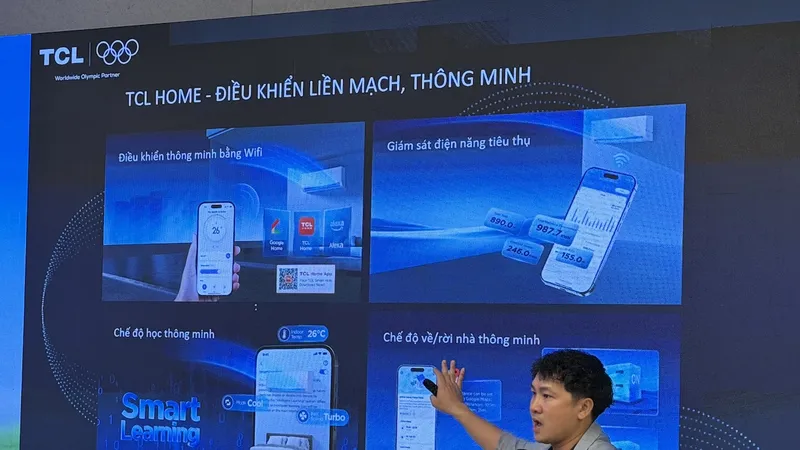 Đại diện TLC đã có buổi giới thiệu máy lạnh FreshIN 3.0