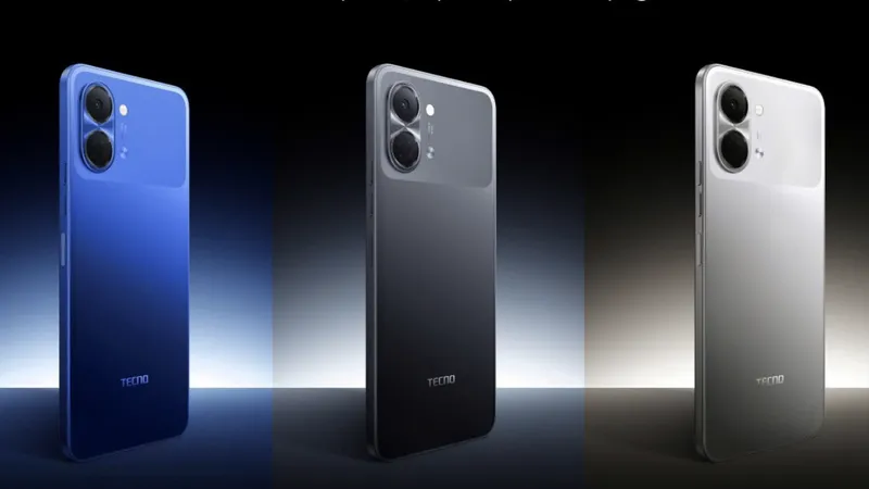 SPARK Go 3 của TECNO với ba màu sắc mới