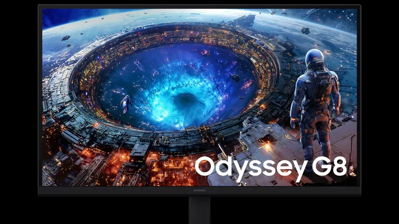 Dẫn đầu thế hệ màn hình Odyssey là phiên bản Odyssey G8.