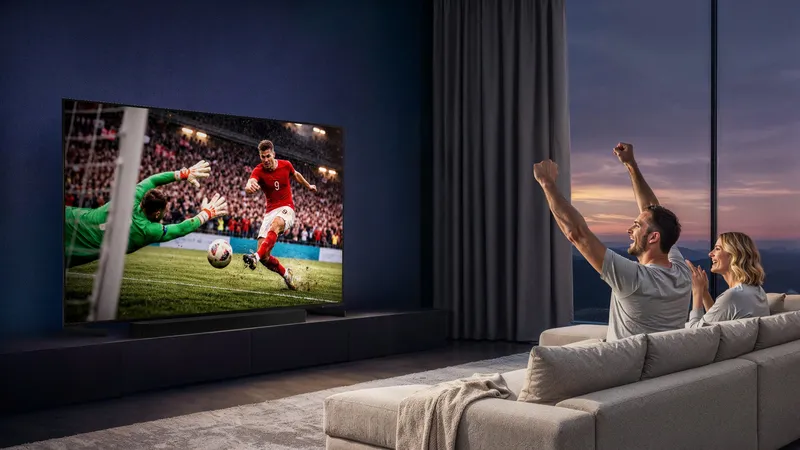 Với nhiều tính năng AI, TV Samsung hứa hẹn mang lại nhiều cảm xúc vượt trội mùa World Cup
