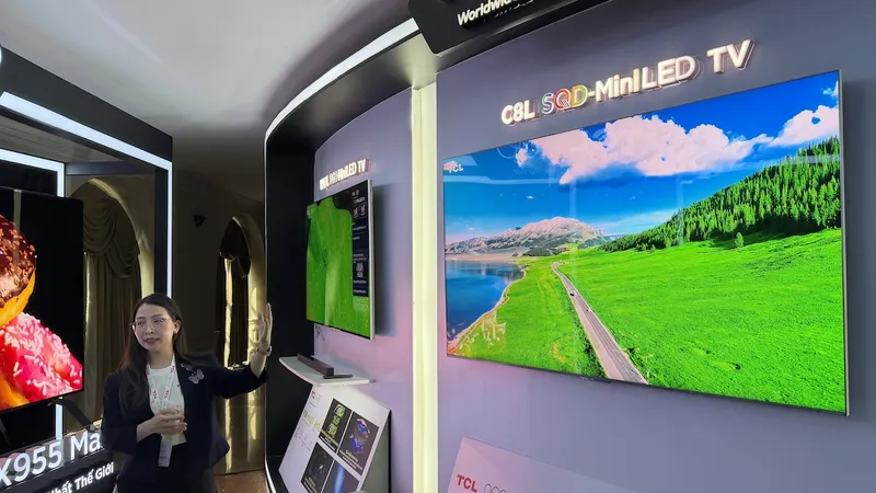 TCL đã tung ra nhiều dòng TV trước mùa World Cup 2026