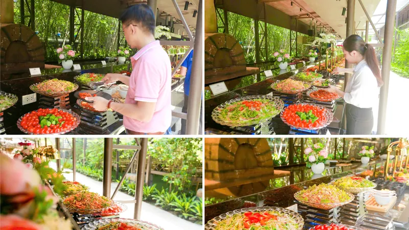 Phát sốt với tọa độ BBQ buffet độc lạ tại khu du lịch Núi Thần Tài