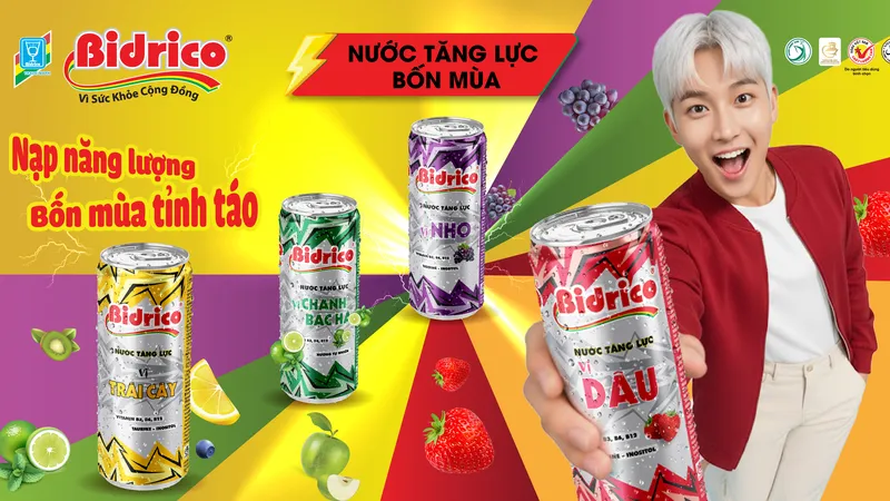 Năng lượng mới cho giới trẻ từ bộ sưu tập Tăng lực Bidrico 4 mùa