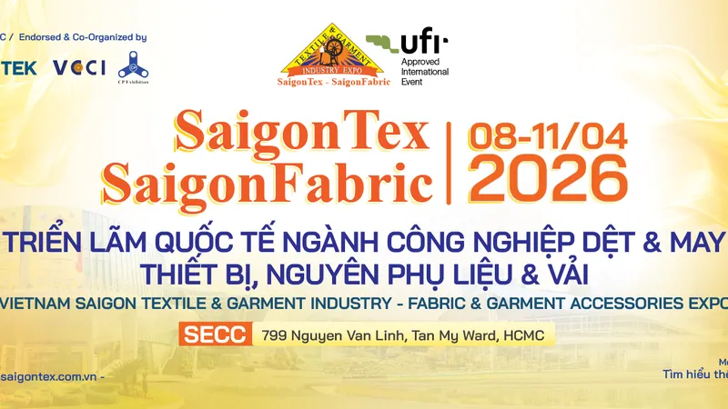 Các đơn vị bảo trợ và đồng tổ chức: Liên Đoàn Thương Mại và Công Nghiệp Việt Nam (VCCI) - Chi nhánh Khu vực TP. Hồ Chí Minh; Hiệp Hội Dệt May Việt Nam (VITAS); Tập Đoàn Dệt May Việt Nam (VINATEX); Hiệp Hội Dệt May Thời Trang TP. Hồ Chí Minh (AGTEK); CP Exhibition Ltd (Hong Kong); Công ty TNHH Tổ Chức Triển Lãm CP Việt Nam