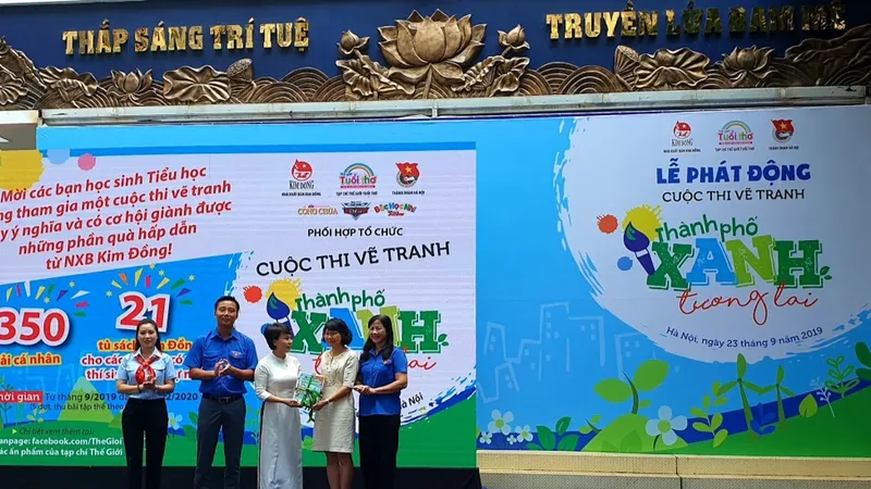 Phát động thi vẽ tranh “Thành phố xanh tương lai”