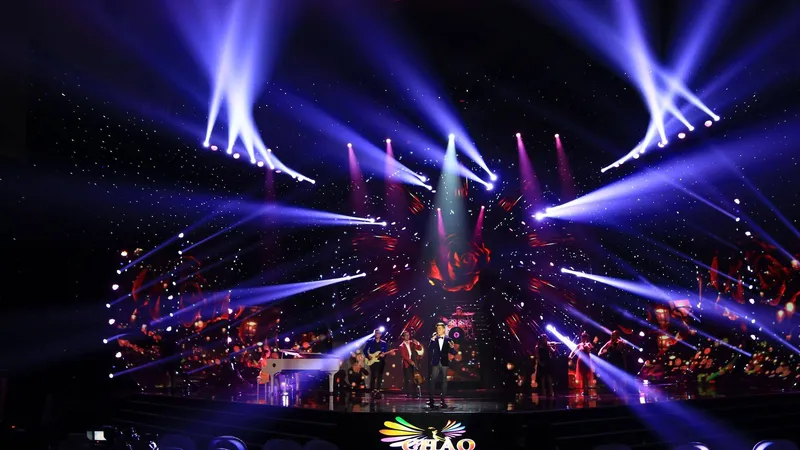 Sân khấu Chào 2020