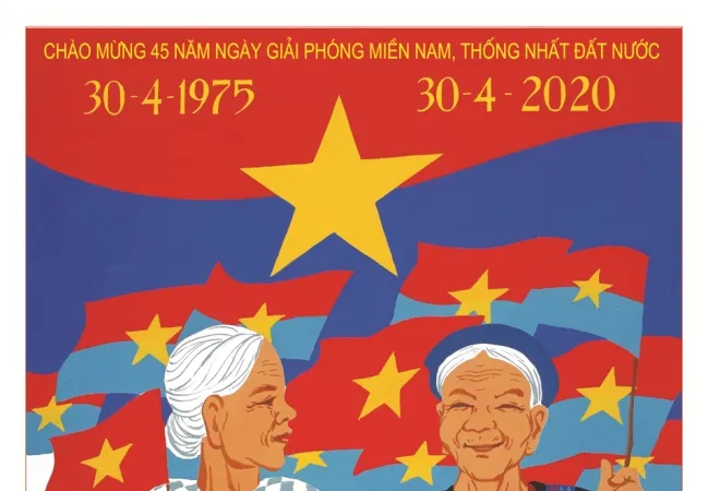 16 tác phẩm đoạt giải sáng tác tranh cổ động kỷ niệm 45 năm Ngày giải phóng miền Nam