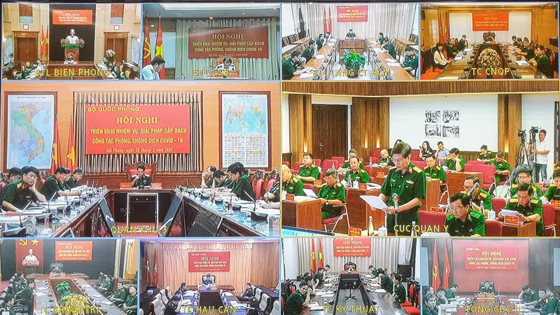 Không để dịch Covid-19 lây lan vào quân đội