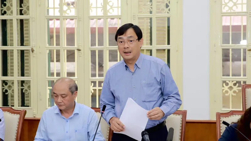  Ông Nguyễn Trùng Khánh, Tổng cục trưởng Tổng cục Du lịch Việt Nam phát biểu tại hội nghị