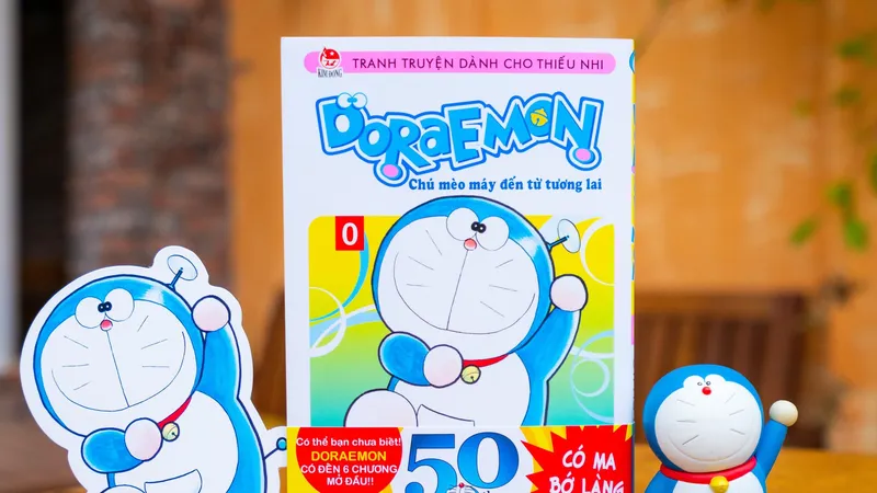 Ra mắt bộ đôi ấn phẩm về mèo máy Doreamon 
