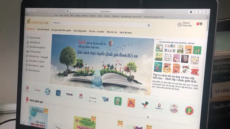 3 ngày giảm giá sâu trên sàn sách trực tuyến Book365