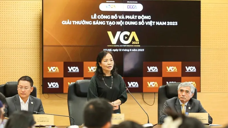 Hội Truyền thông số Việt Nam công bố và phát động giải thưởng Sáng tạo nội dung số Việt Nam- VCA 2023