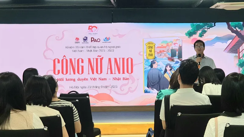 Nhà nghiên cứu giáo dục Nguyễn Quốc Vương giao lưu với độc giả về cuốn sách "Công nữ Anio" - khởi động chuỗi hoạt động Góc đọc cuối tuần