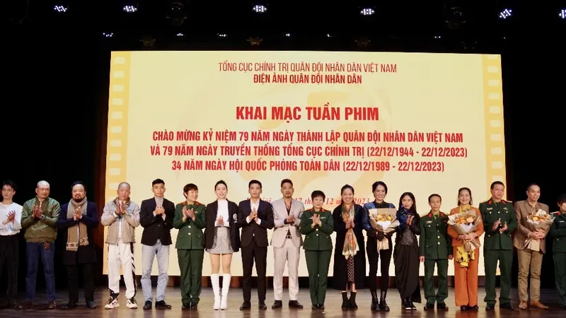 Khai mạc Tuần phim kỷ niệm ngày thành lập Quân đội nhân dân Việt Nam