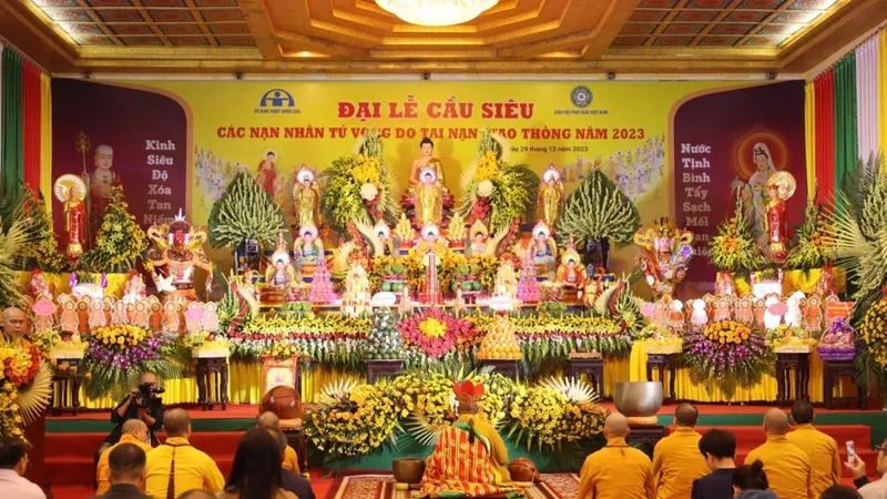 Đại lễ cầu siêu cho các nạn nhân tử vong do tai nạn giao thông (TNGT) năm 2023
